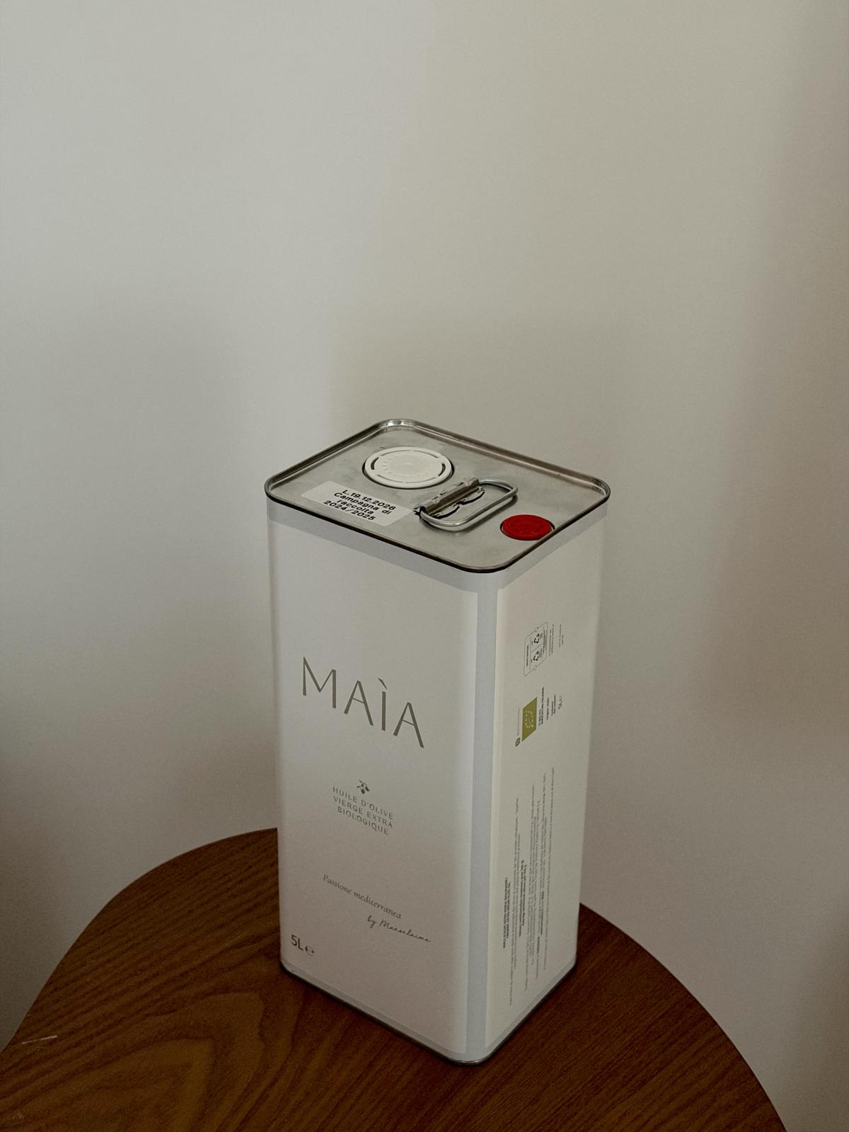 Recharge huile d'olive extra vierge biologique 5L
