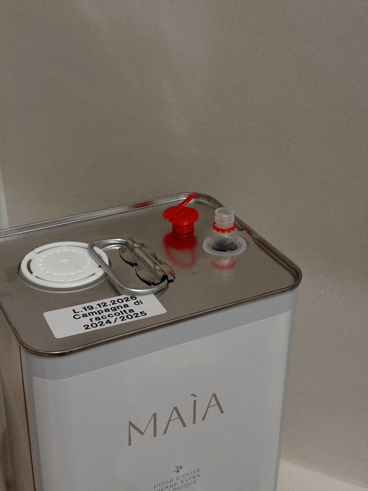 Recharge huile d'olive extra vierge biologique 5L